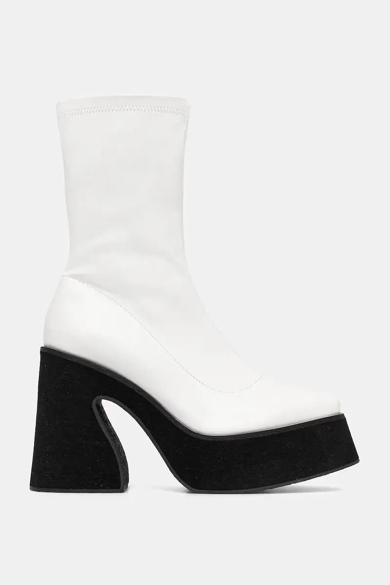 stivaletti alla caviglia Bianco miniatura 2