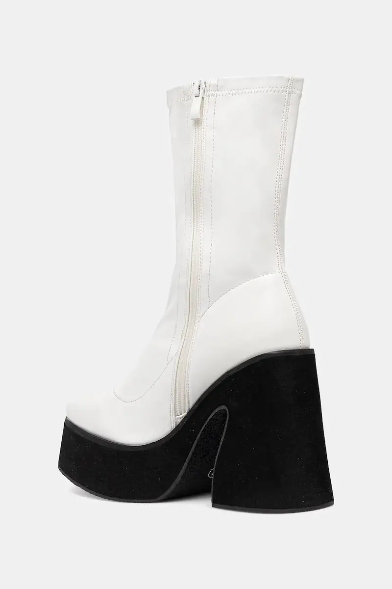 stivaletti alla caviglia Bianco miniatura 3