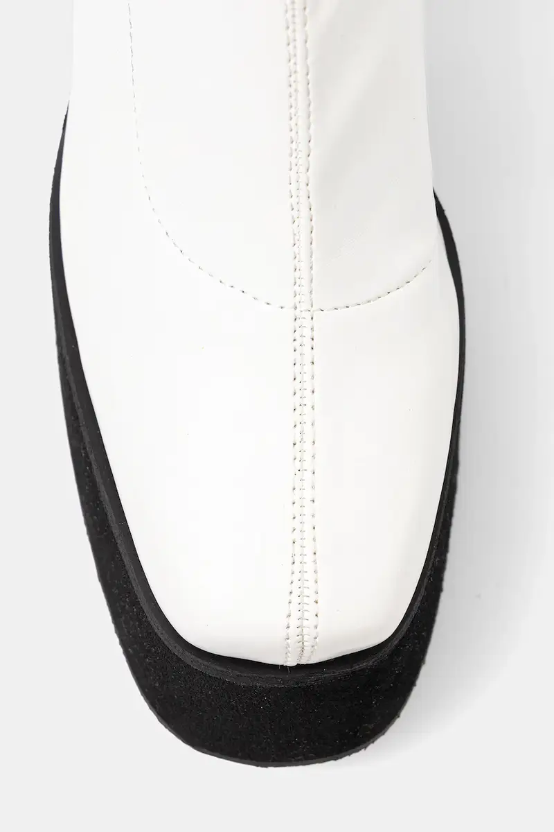 stivaletti alla caviglia Bianco miniatura 4