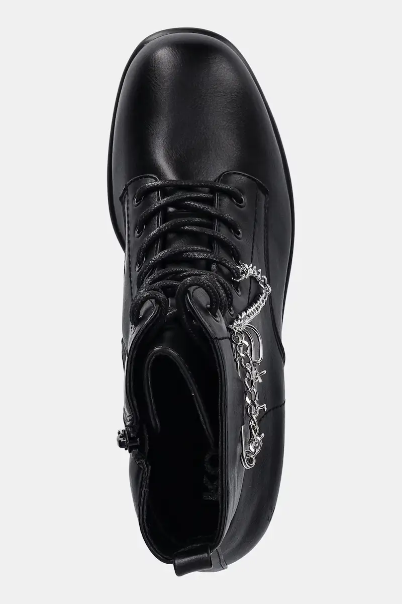 stivaletti alla caviglia donna colore nero Salvius miniatura 4