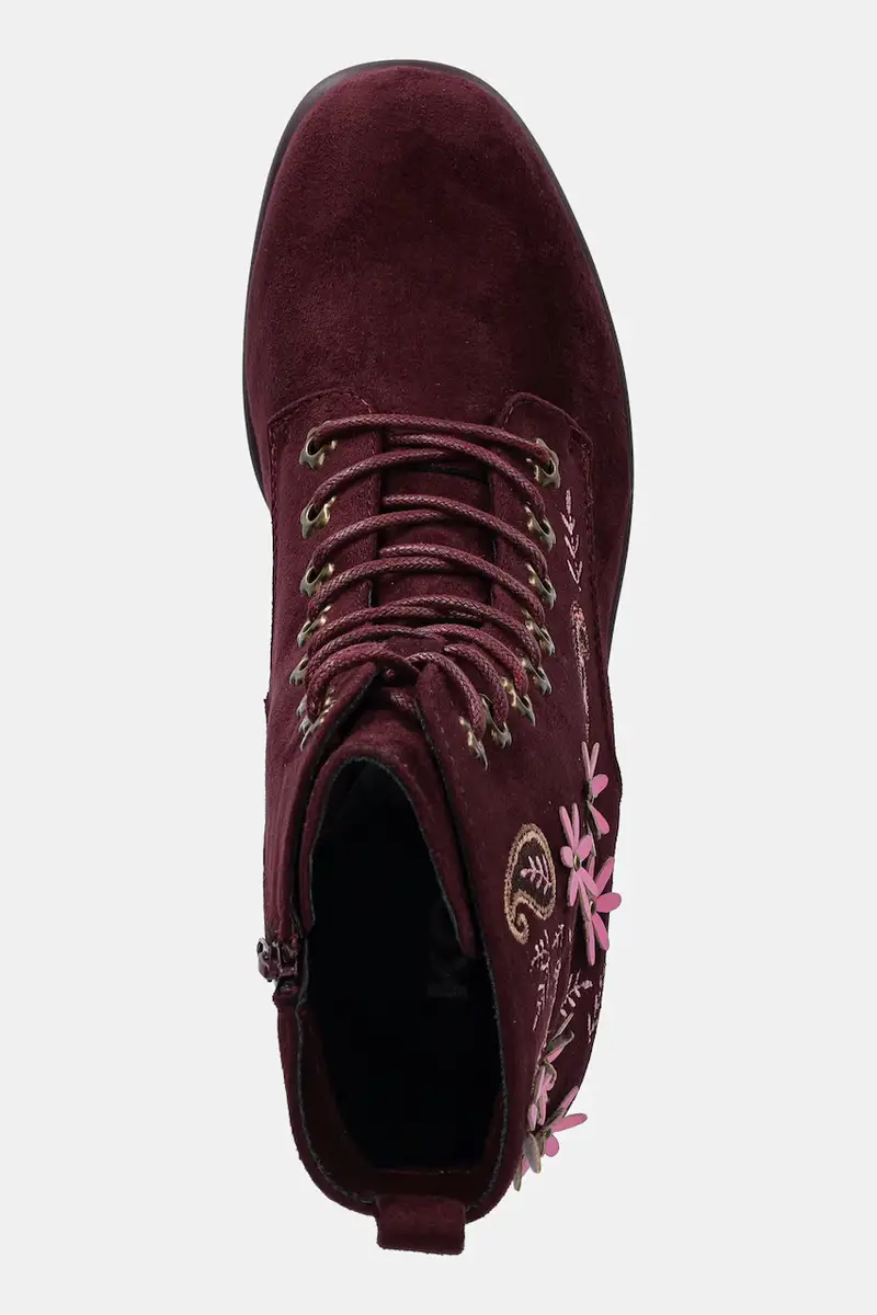 stivaletti alla caviglia Moonlit Ember donna colore granata ND290 miniatura 4