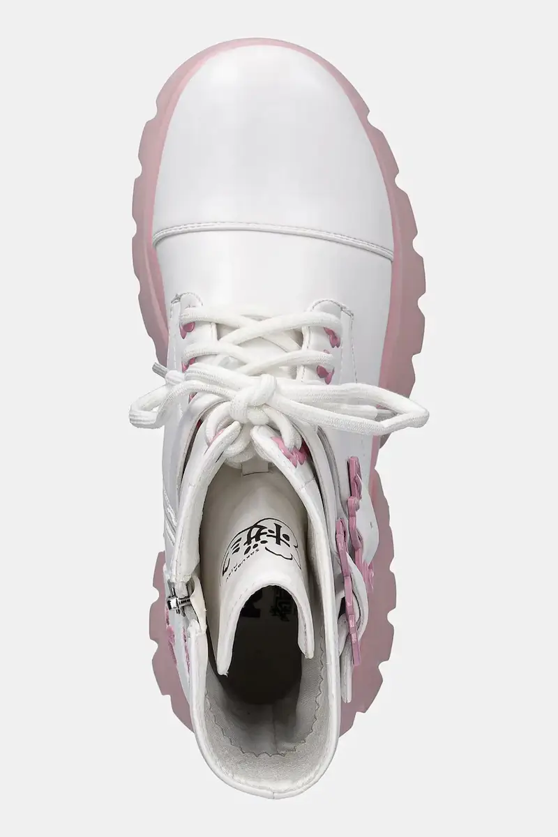 stivali da motociclista Sakura Miku x Hatsune Miku Bianco miniatura 4