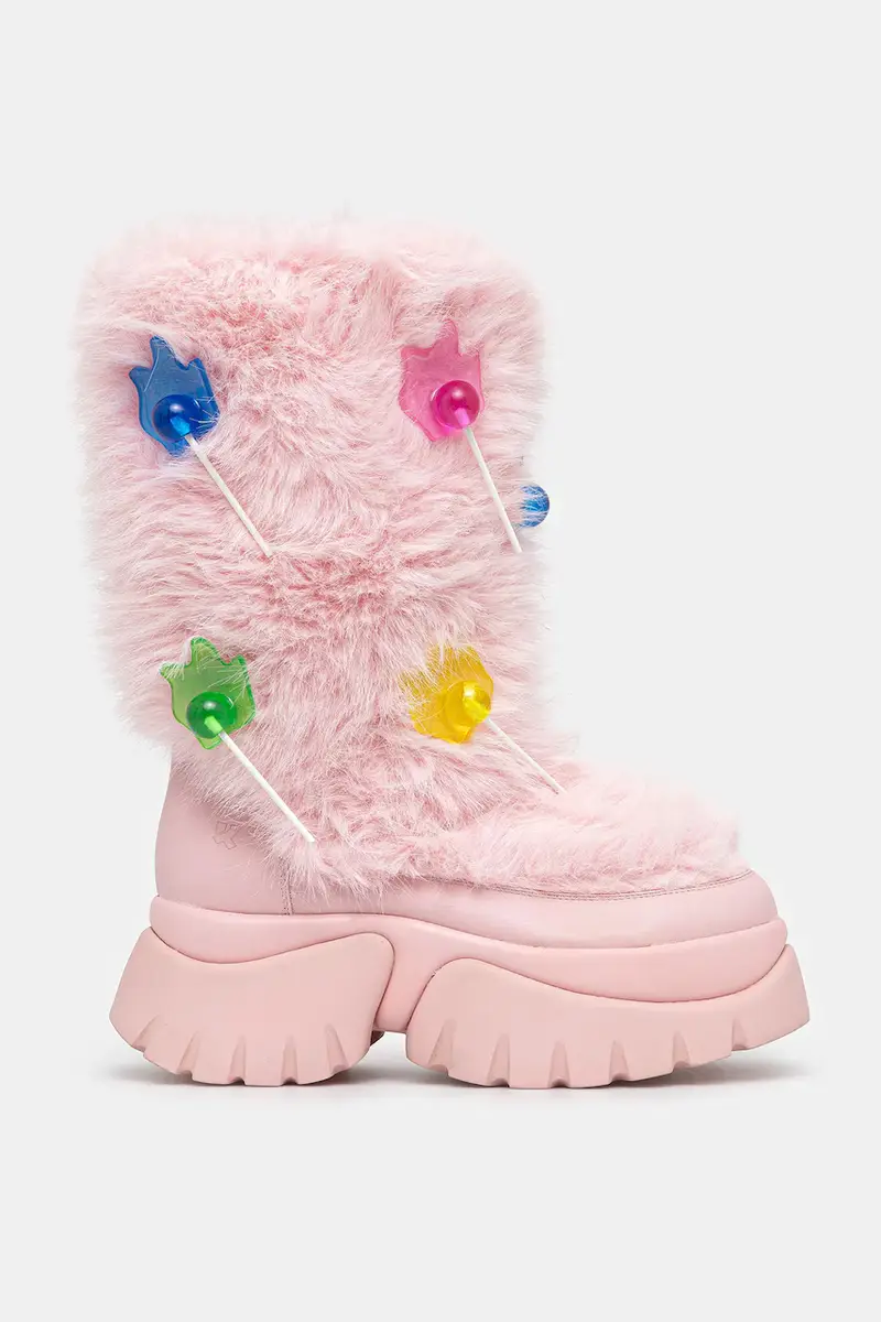 stivali da neve Hairly Lollipop colore rosa Hairly Lollipop miniatura 2