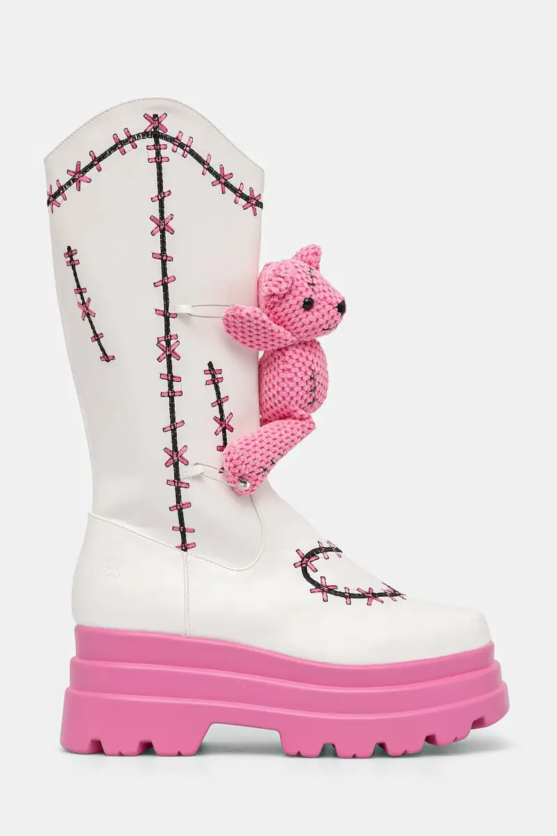 stivali donna colore bianco SWD-75 miniatura 2