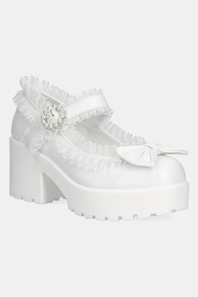 tacchi a spillo colore nero ND682 Bianco