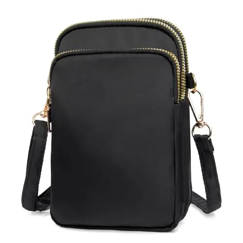 Kommodum - Borsa Donna Tracolla Piccola Mini Borsetta Portacellulare Porta cellulare per telefono Portafoglio Borse