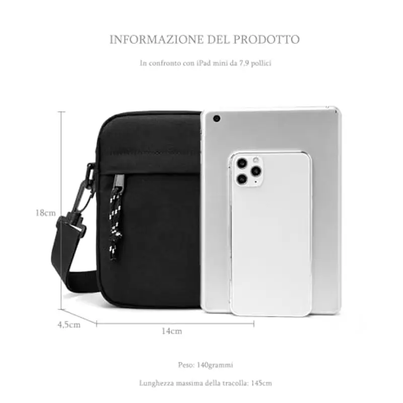 Kommodum Borsello Uomo Marrone 2159947 miniatura 2