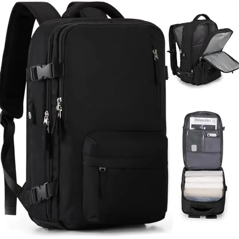 Kommodum Zaino da viaggio Uomo Nero 1914667