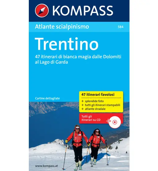 Atlante N° 584 - Guide per scialpinismo Italienisch