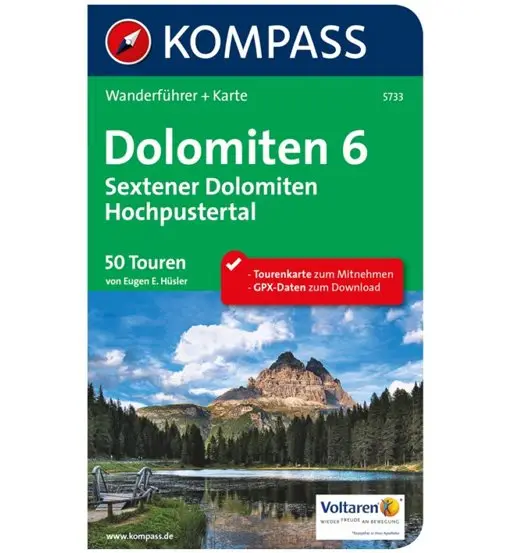 Carta N 5733 Dolomiten 6 Sextner Dolomiten, Hochpustertal