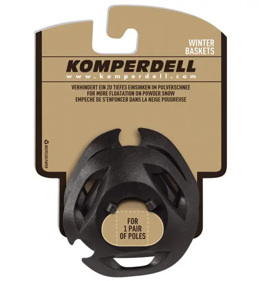 Large UL Iceflake Basket - rotelle per bastoncini Black