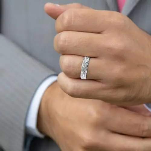 KONFEN Anelli Uomo Multicolore 2969580 miniatura 3