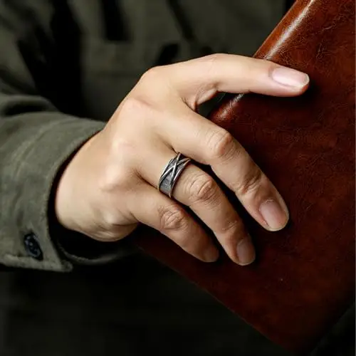 KONFEN Anelli Uomo Multicolore 2969579 miniatura 3