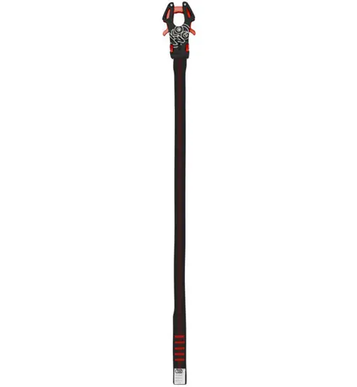 Prog- moschettone con fettuccia Black