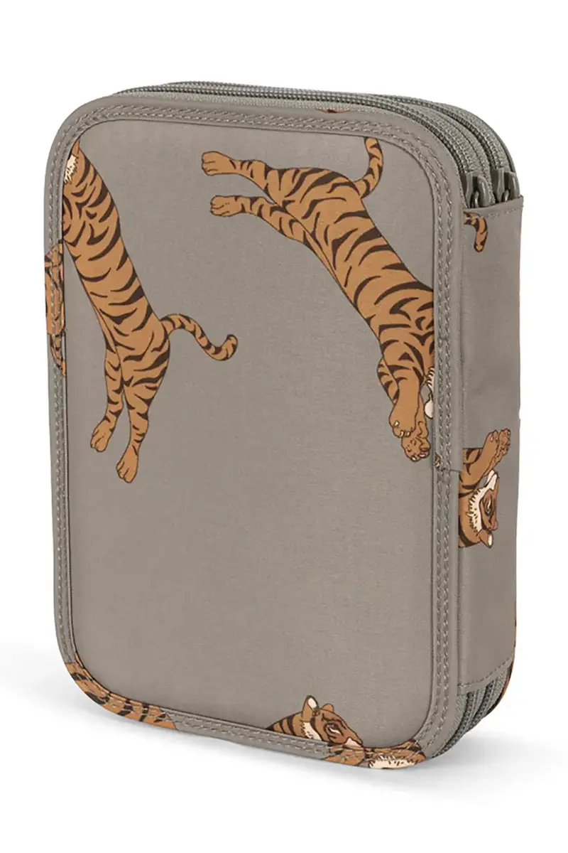 astuccio CLOVER PENCIL CASE colore grigio KS103456 miniatura 2