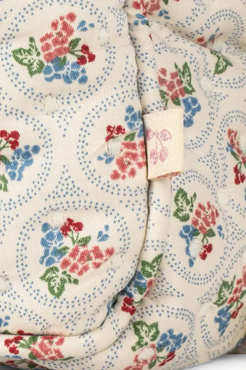 borsa da toilette BIG QUILTED TOILETRY BAG Beige miniatura 3