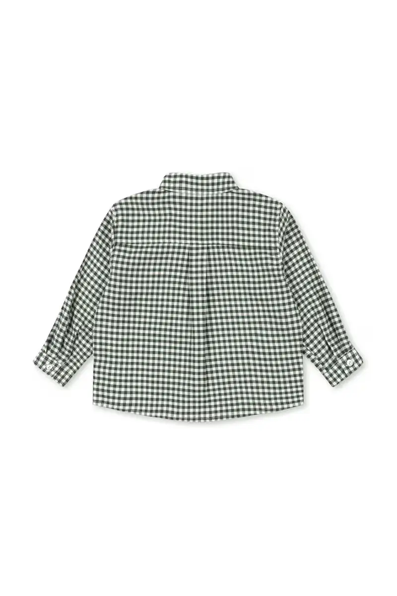 camicia di cotone per bambini FORET LS SHIRT GOTS Multicolore miniatura 2