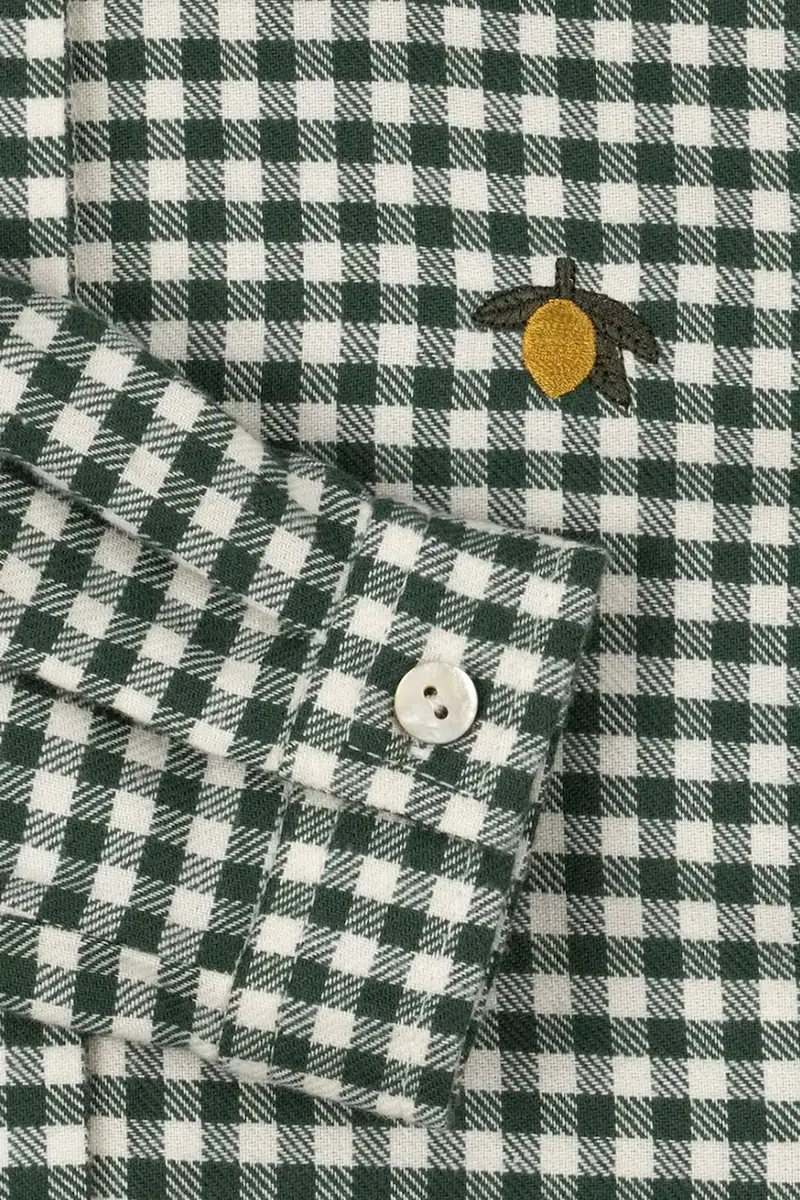 camicia di cotone per bambini FORET LS SHIRT GOTS Multicolore miniatura 4