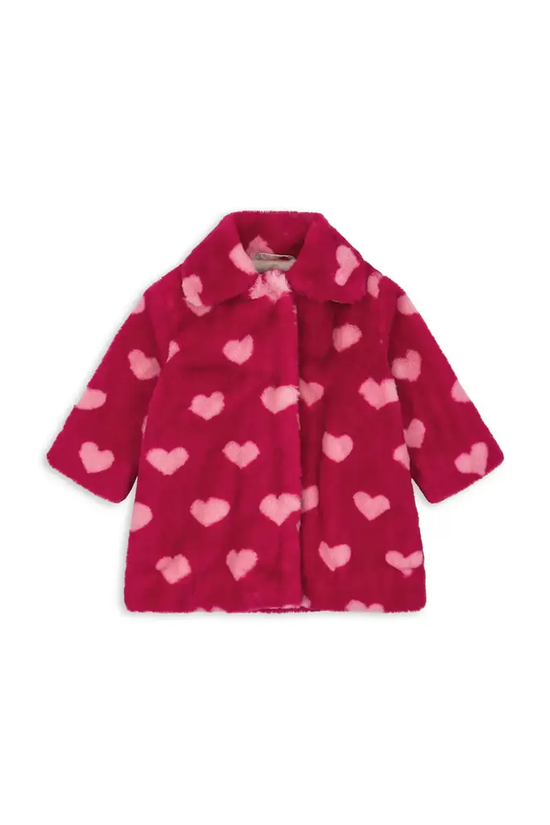 cappotto bambino/a FUZZIE COAT GRS Rosso miniatura 2