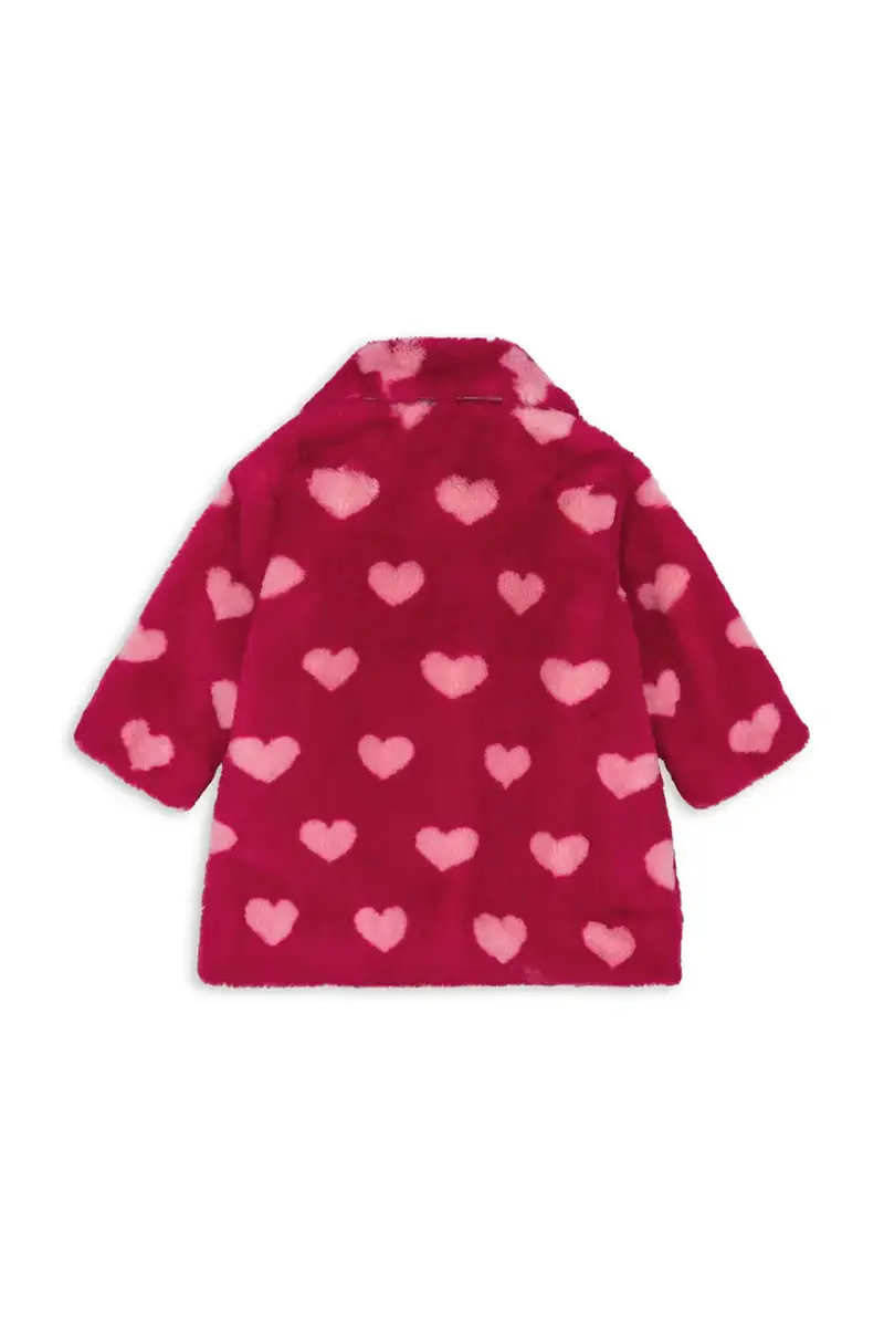 cappotto bambino/a FUZZIE COAT GRS Rosso miniatura 3
