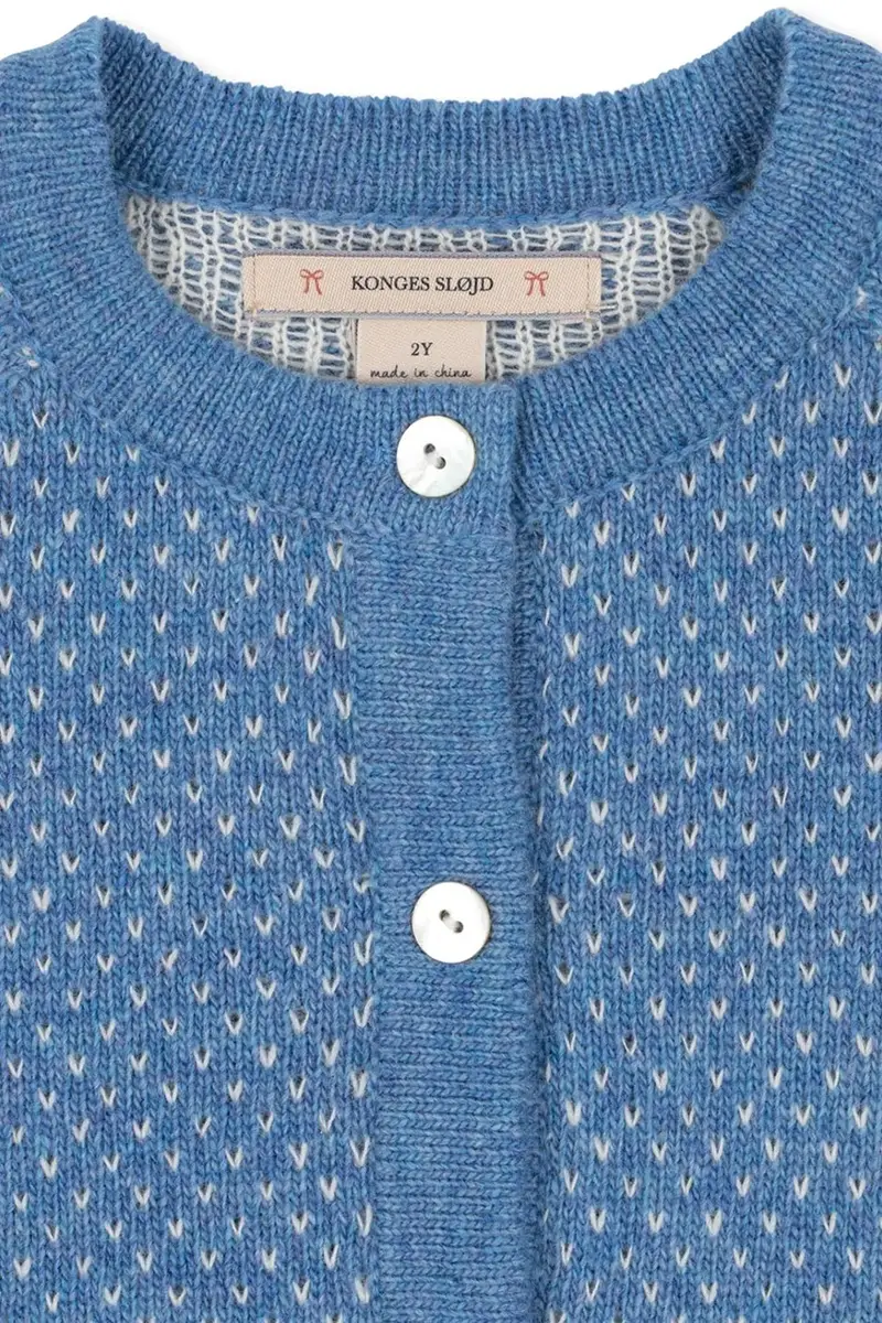 Konges Sløjd Cardigan Blu 4148222 miniatura 4