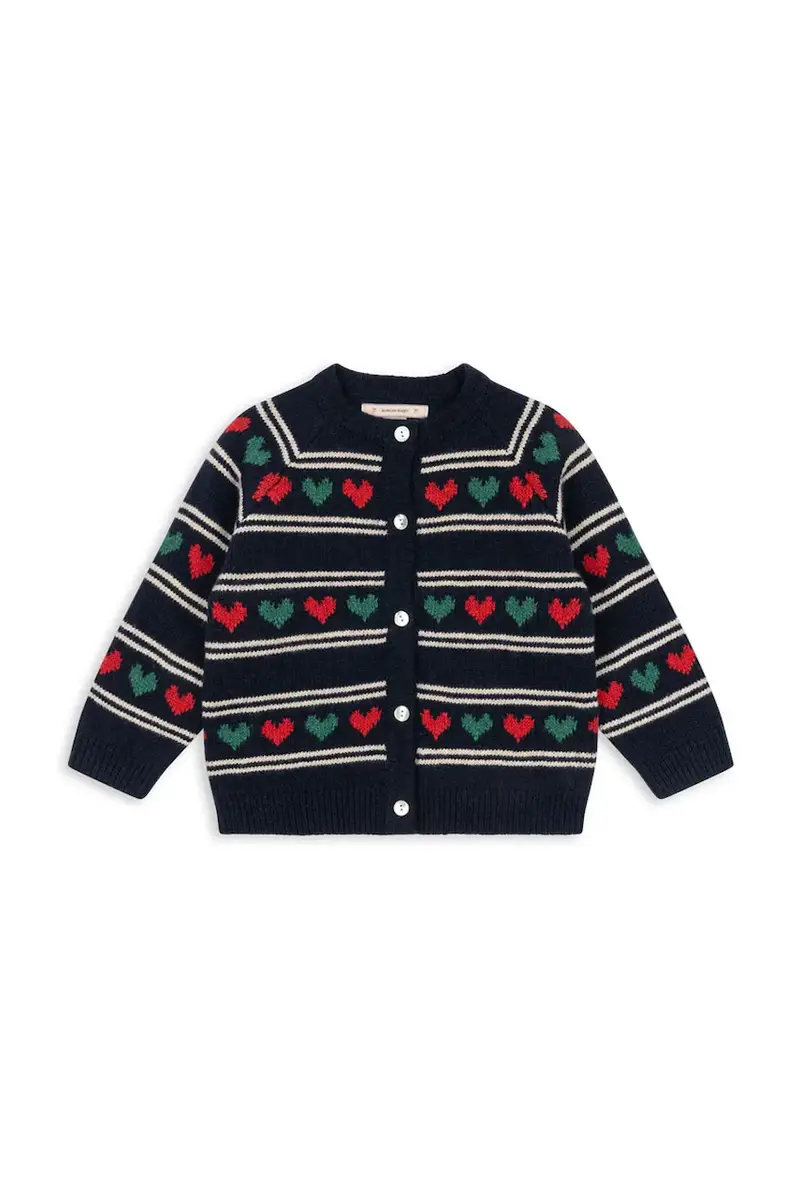 Konges Sløjd Cardigan Blu 4196101 miniatura 2