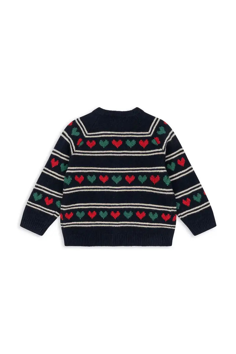 Konges Sløjd Cardigan Blu 4196101 miniatura 3