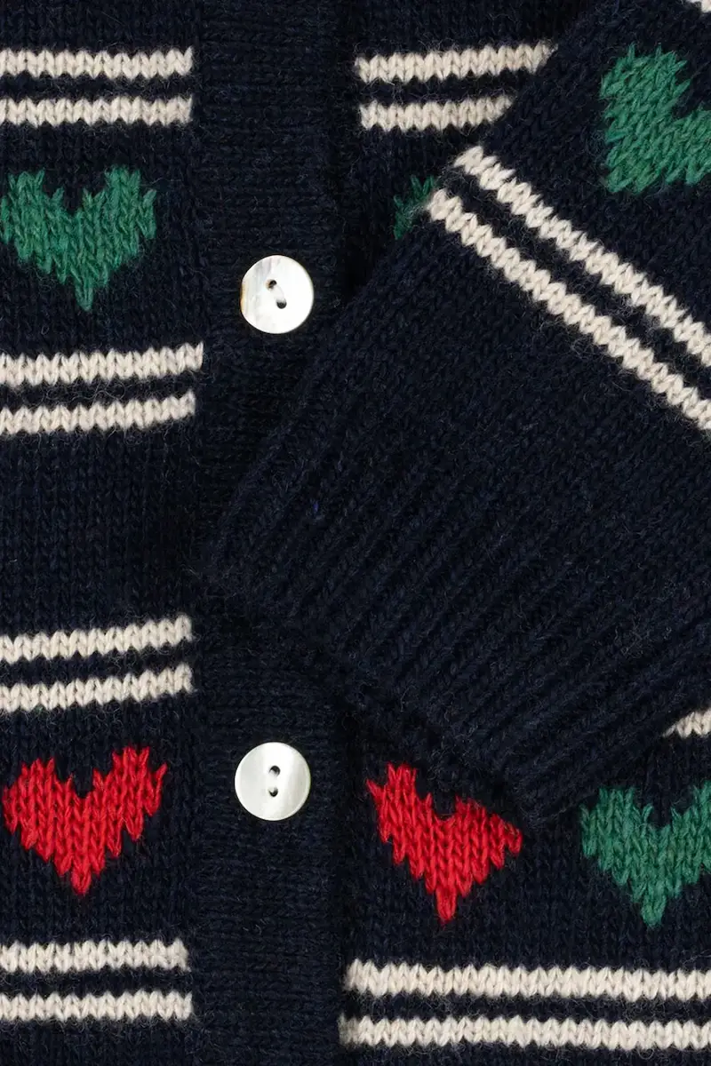 Konges Sløjd Cardigan Blu 4196101 miniatura 5