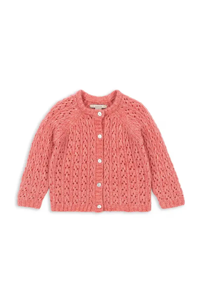Konges Sløjd Cardigan Arancione 3764397 miniatura 2