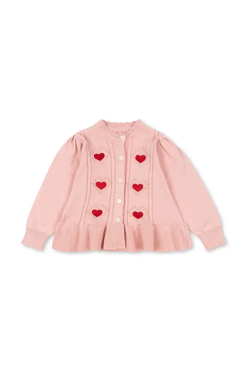Konges Sløjd Cardigan Bambino Rosa 4150805