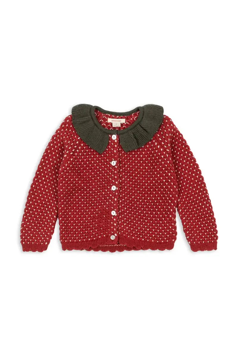 Konges Sløjd Cardigan Rosso 3958167