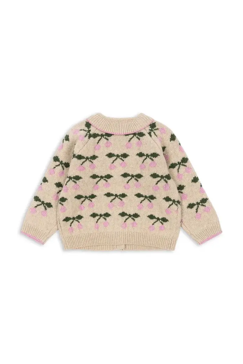Konges Sløjd Cardigan Beige 3765263 miniatura 2