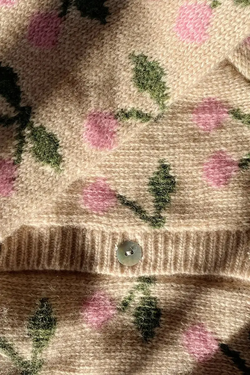 Konges Sløjd Cardigan Beige 3765263 miniatura 5