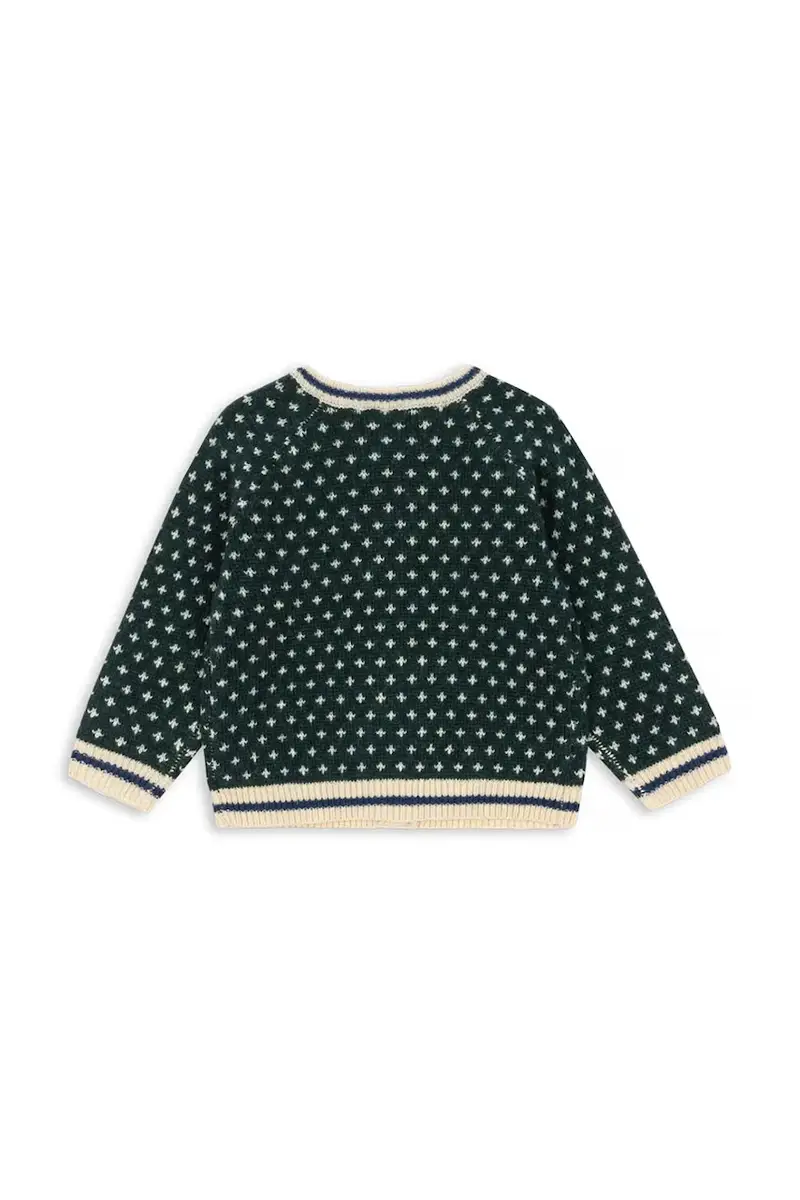 Konges Sløjd Cardigan Verde 3781210 miniatura 2