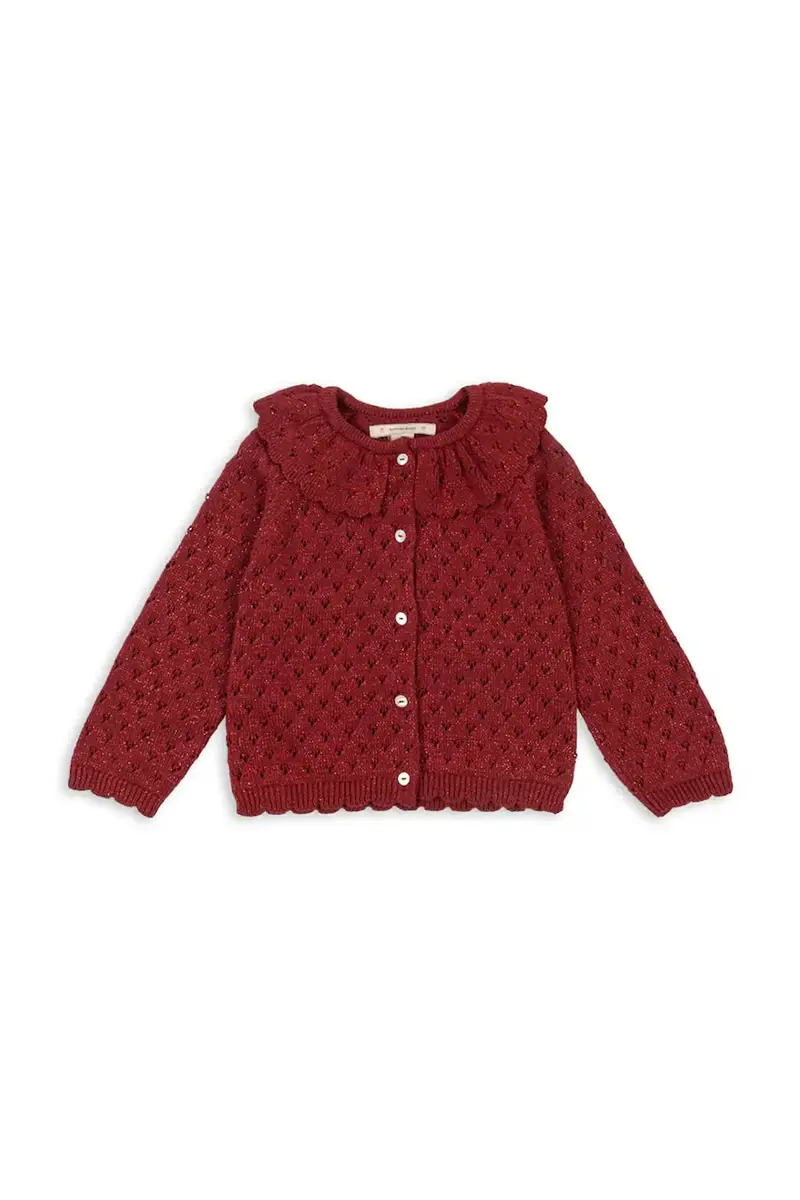 Konges Sløjd Cardigan Rosso 4151012