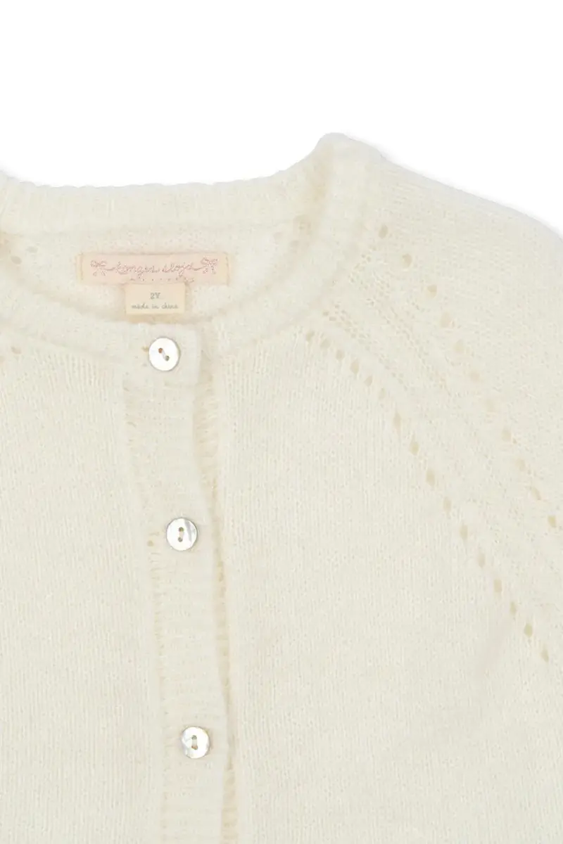 Konges Sløjd Cardigan Bianco 3766250 miniatura 4