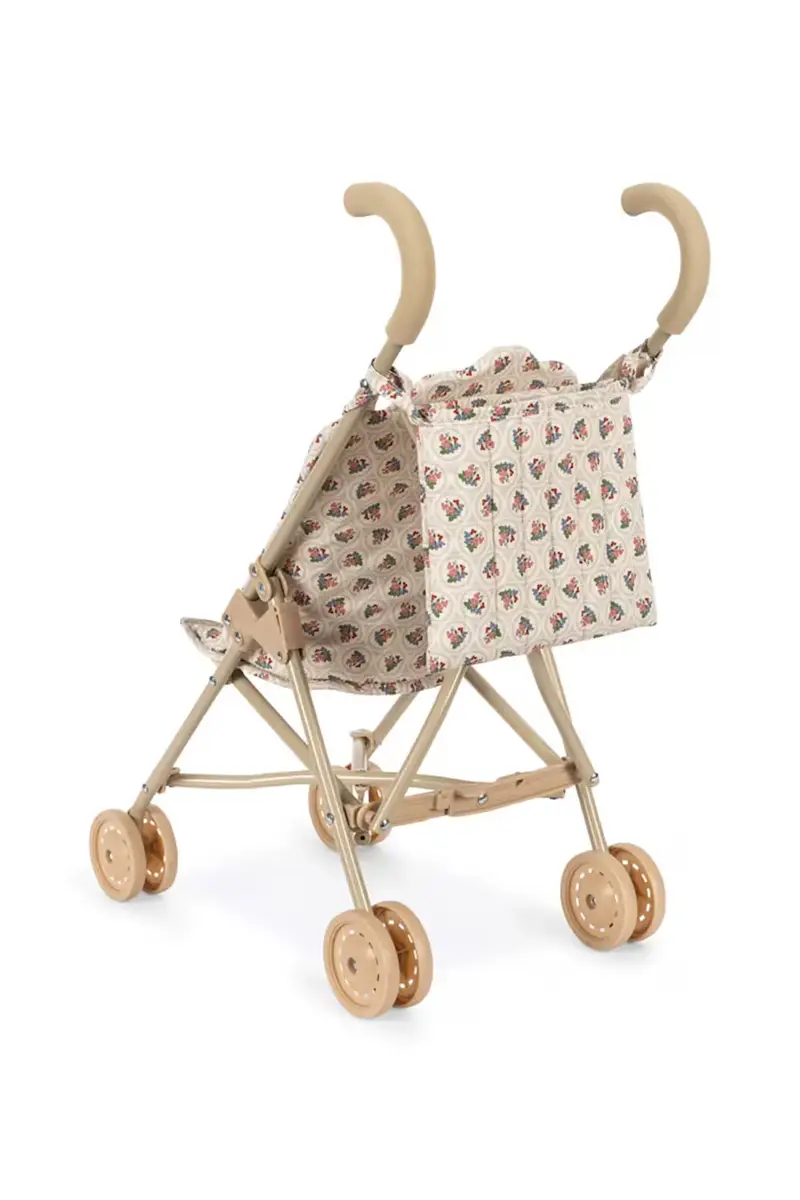 carrozzina per bambini DOLL STROLLER Beige miniatura 2