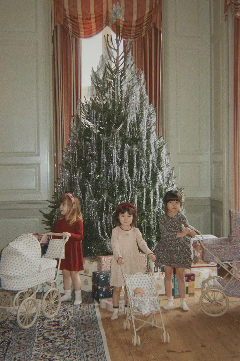 carrozzina per bambini DOLL STROLLER Beige miniatura 4