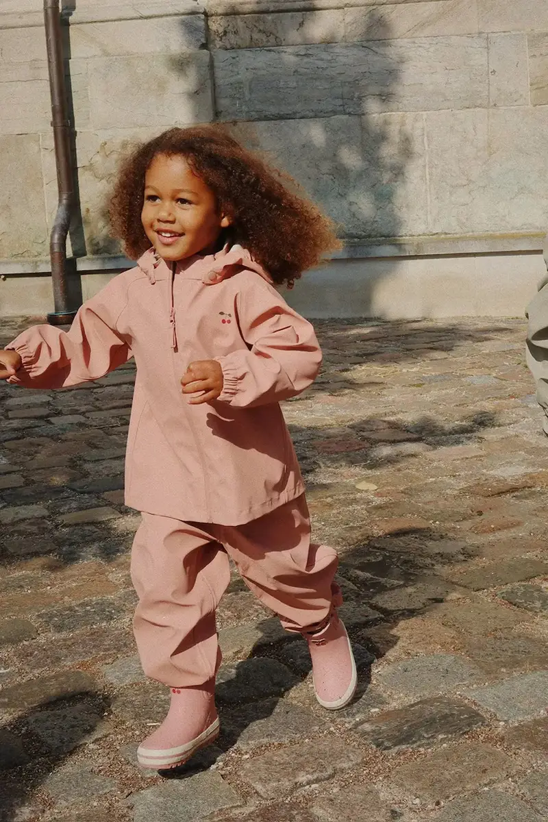 completo bambino/a PLAINY RAIN SET colore rosa KS103525