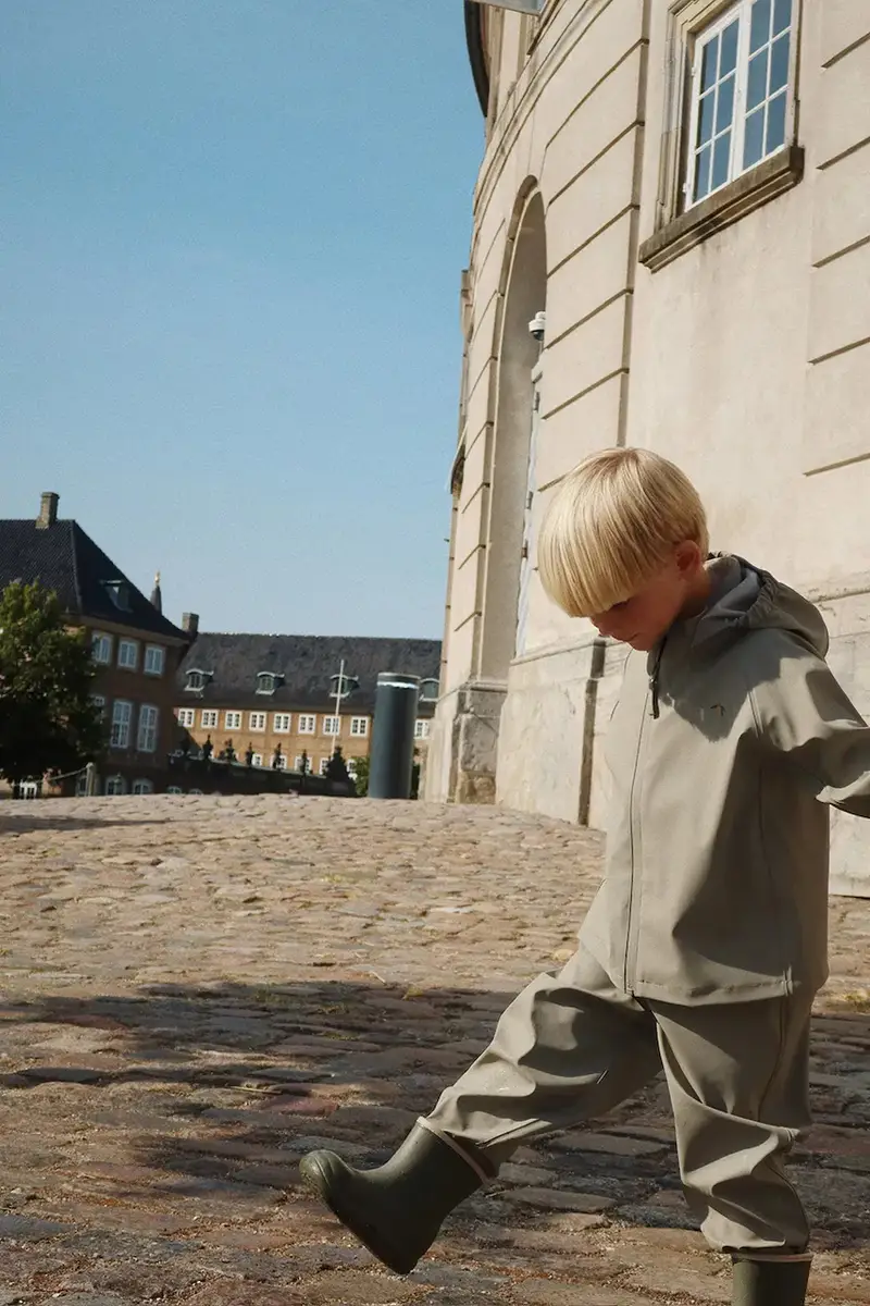 completo bambino/a PLAINY RAIN SET colore verde KS103525