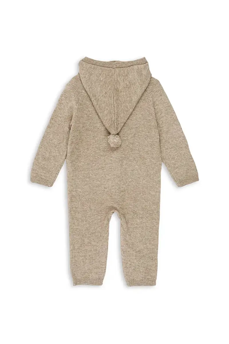 completo pagliacetti MATTOU KNIT ONESIE KS103904 Marrone miniatura 3