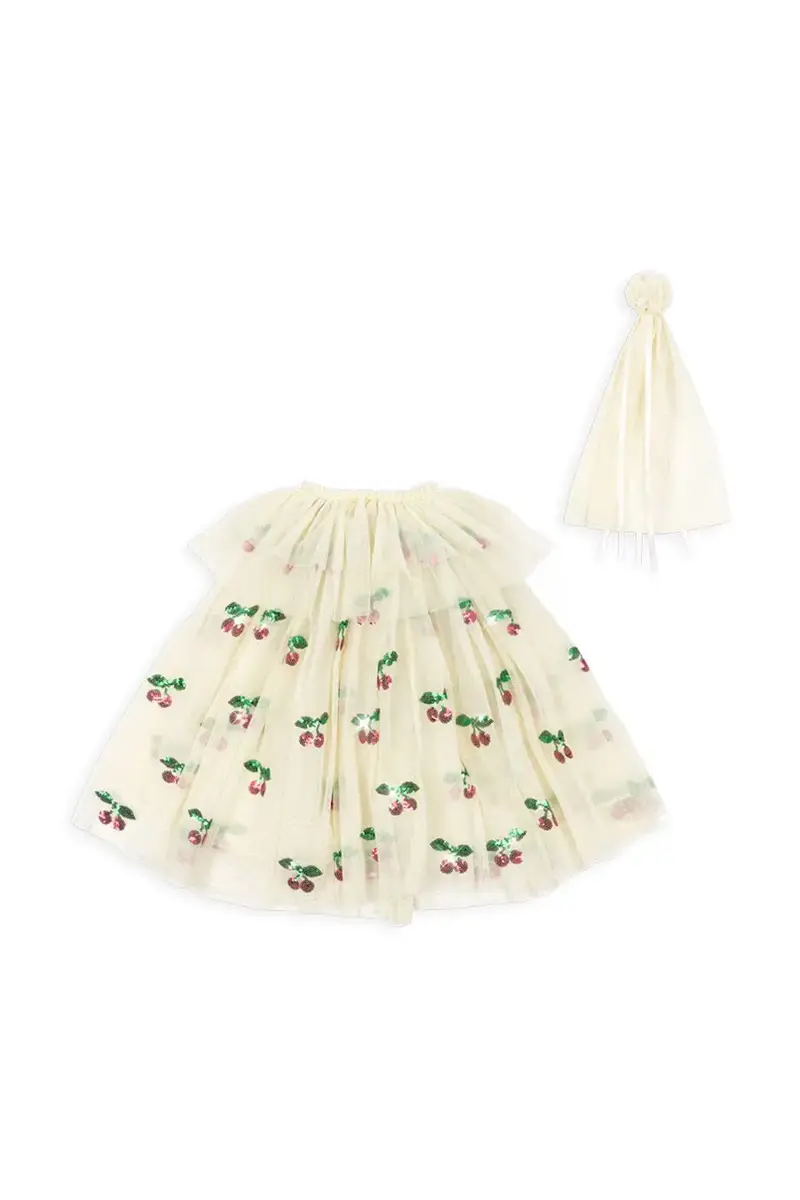 costume per bambini GLITTER FAIRY COSTUME KS103821 Beige miniatura 3