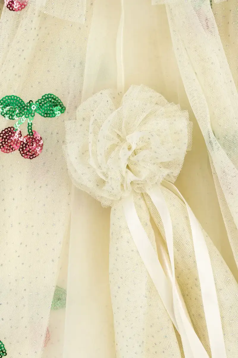 costume per bambini GLITTER FAIRY COSTUME KS103821 Beige miniatura 5