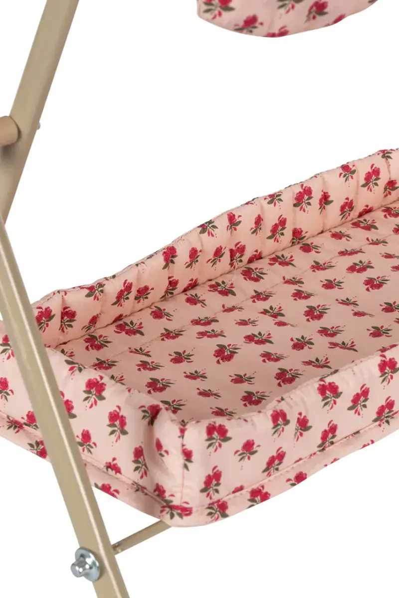 fasciatoio per bambole DOLL CHANGING TABLE Rosa miniatura 5