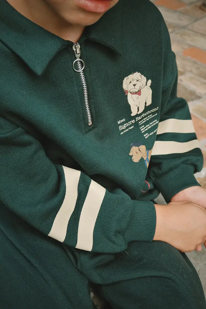 Konges Sløjd Polo Bambino Verde 4179913 miniatura 5