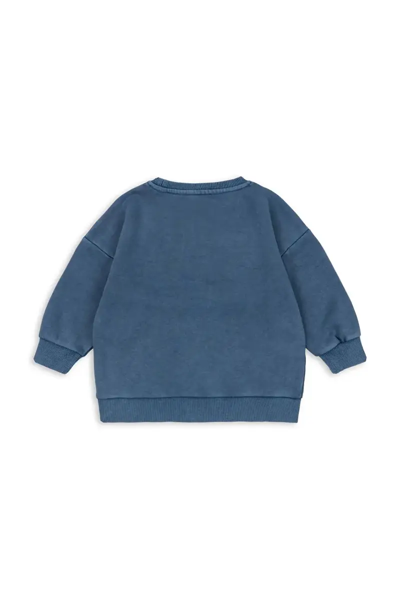 felpa per bambini LOU WASHED SWEAT SHIRT OCS Blu navy miniatura 2