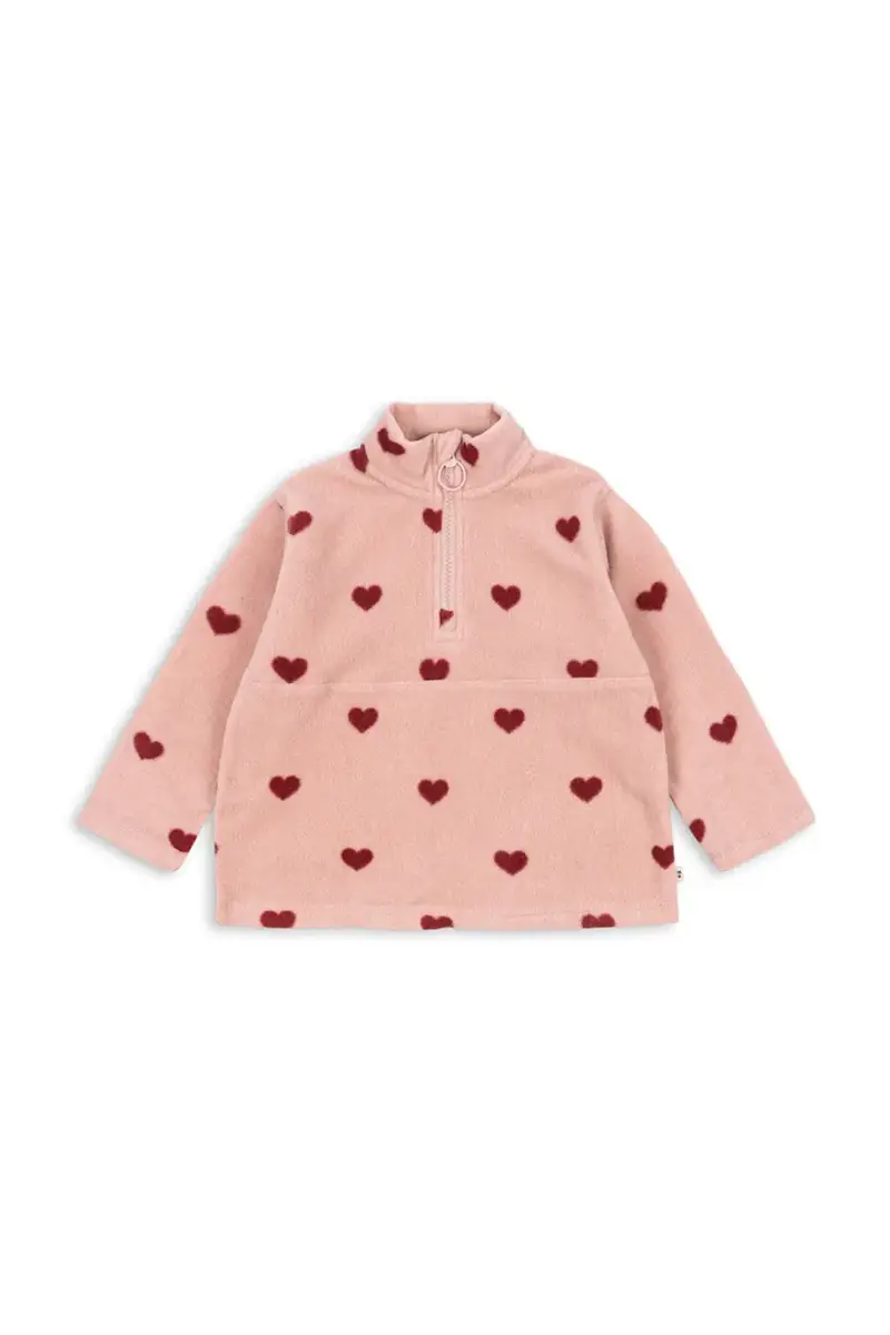 felpa per bambini TAVI FLEECE SWEATSHIRT GRS Rosa