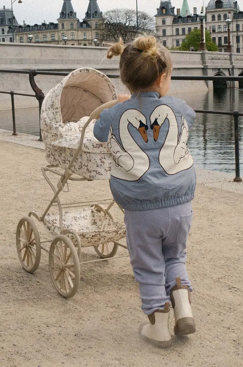 giacca bomber bambini colore blu