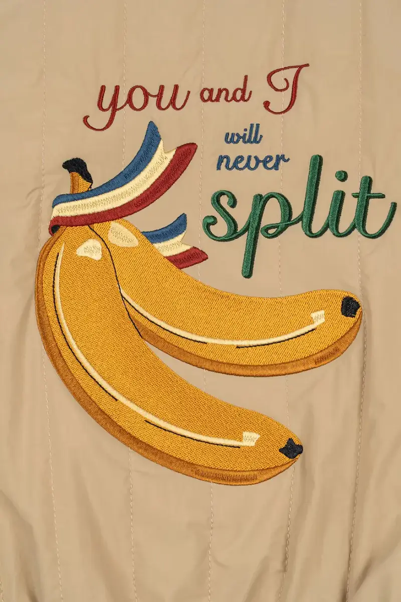 giacca bomber bambini JUNO BOMBER JACKET colore beige KS103484 miniatura 5