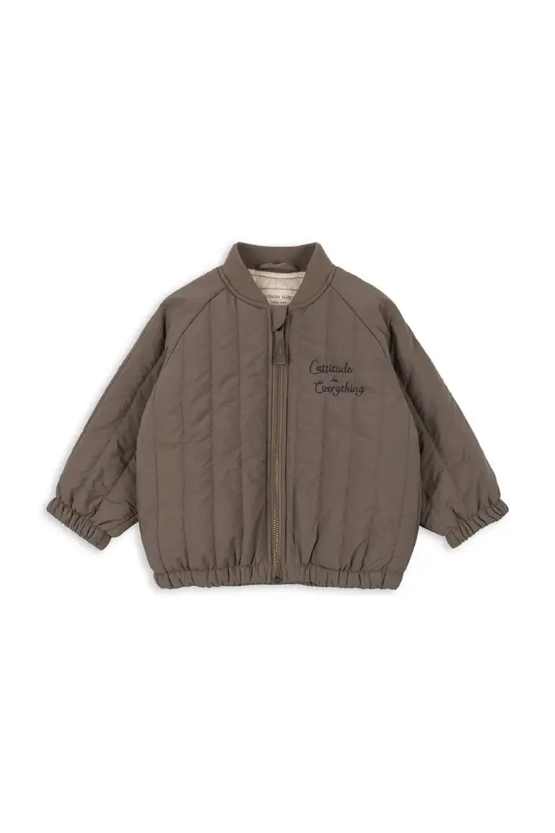 giacca bomber bambini JUNO BOMBER JACKET Marrone miniatura 2